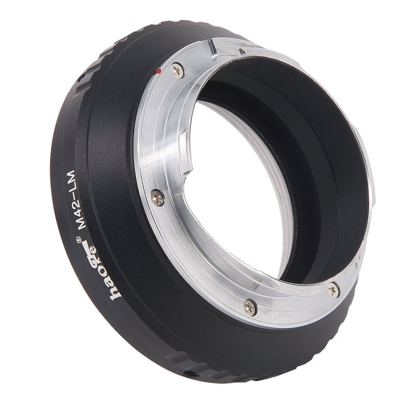 Haoge Lens Mount Adapter for M42 42mm Screw Mount Lens to Leica M LM Mount Camera Such as M240, M240P, M262, M3, M2, M1, M4, M5, M6, MP, M7, M8, M9, M9-P, M Monochrom, M-E, M, M-P, M10, M-A - Image 4